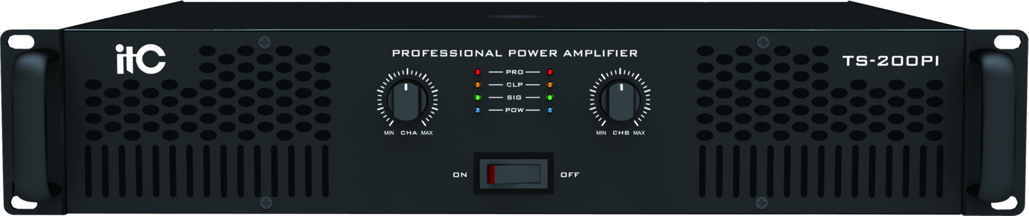 Стереоусилитель ITC TS-200PI 2-канальный усилитель, 2х200W / 8 Ом